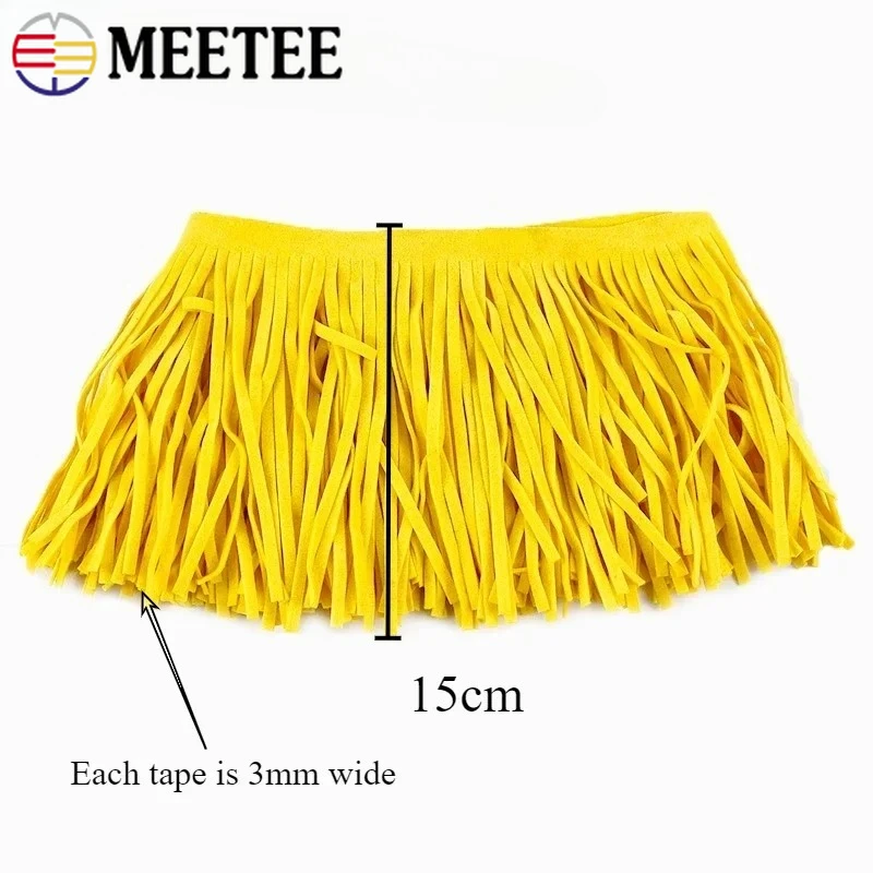 2-5M 15cm Suede Tassel Fringes - Fringe Ribbon Sewing incelemesi ve fiyatı
