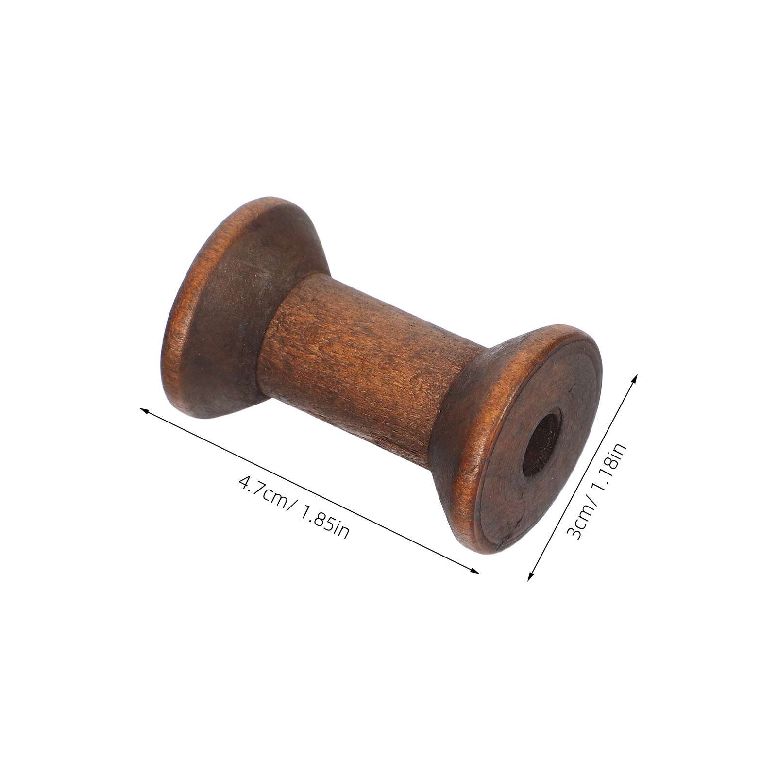 10Pcs Vintage Wooden Spools Na - Organza Ribbon Spool incelemesi ve fiyatı