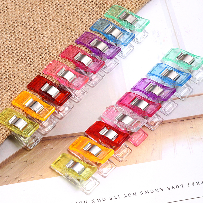 20/40PCS Random Color Clip Pla - Embroidery Craft incelemesi ve fiyatı