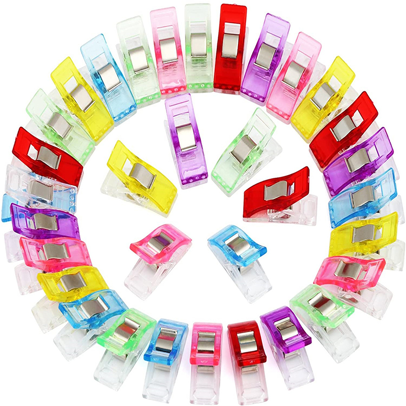 20/40PCS Random Color Clip Pla - Embroidery Craft incelemesi ve fiyatı