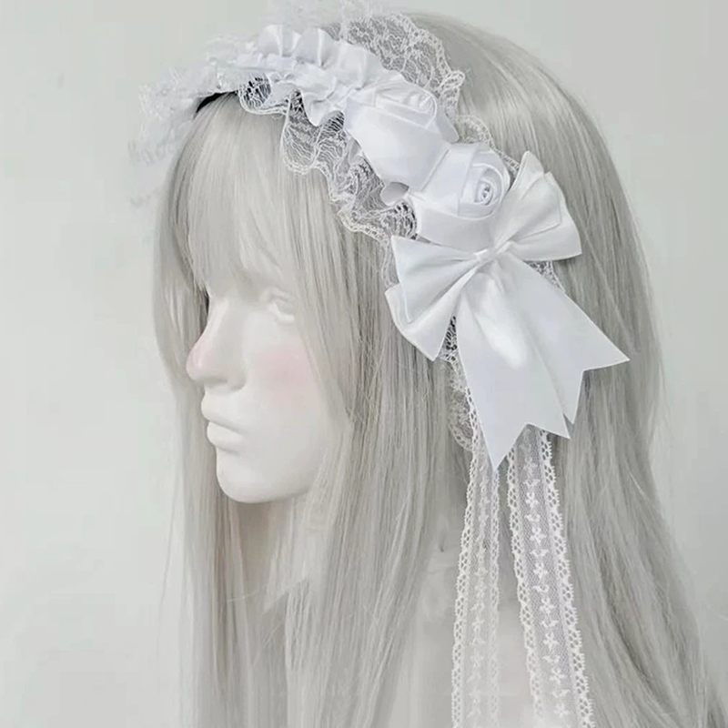 Gothic Lolita Lace Headbands f - Tassel Fringe Trim incelemesi ve fiyatı