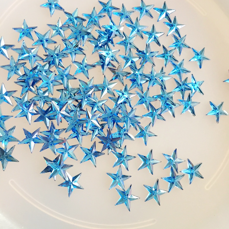 400pcs 10mm Crystal Star Shape - Hotfix Rhinestone Sheet incelemesi ve fiyatı