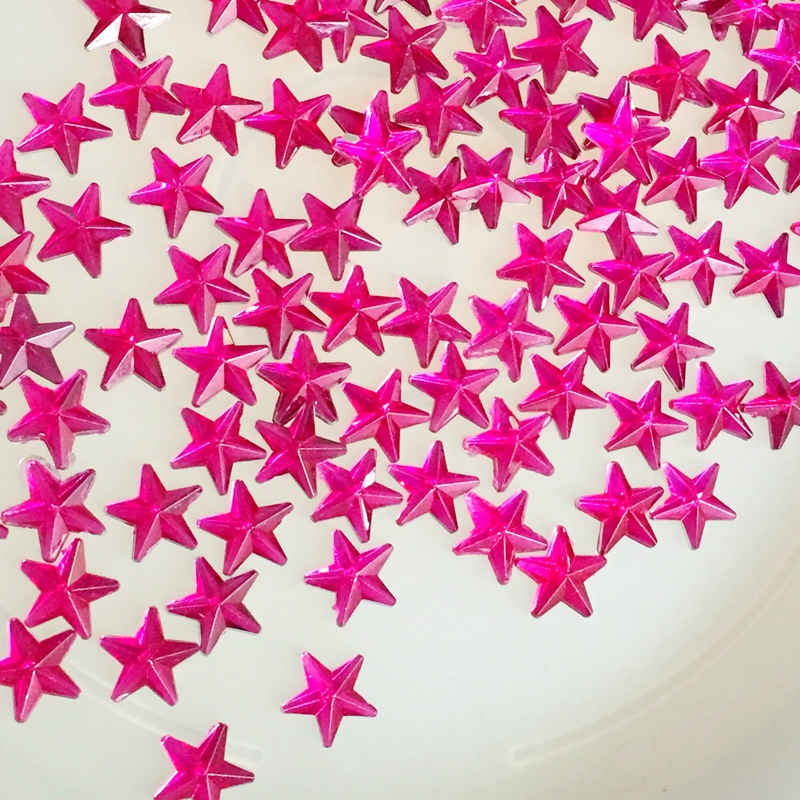 400pcs 10mm Crystal Star Shape - Hotfix Rhinestone Sheet incelemesi ve fiyatı