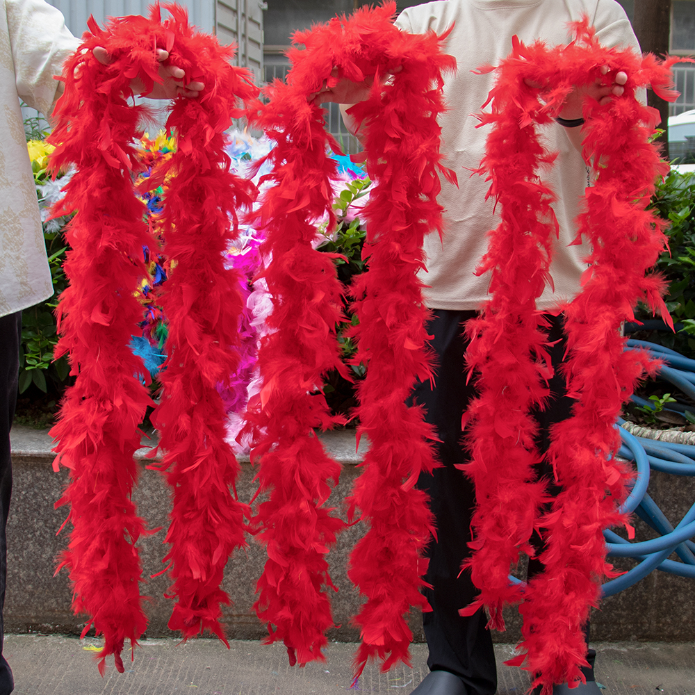 Red Marabou Feather Boa Trim F - Feather Trim Marabou incelemesi ve fiyatı