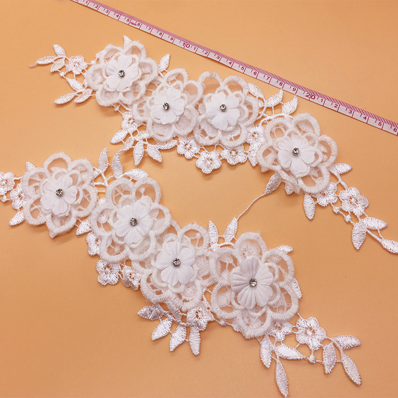 2Pairs/lot  Mesh Fashionable C - Applique Patch Flower incelemesi ve fiyatı