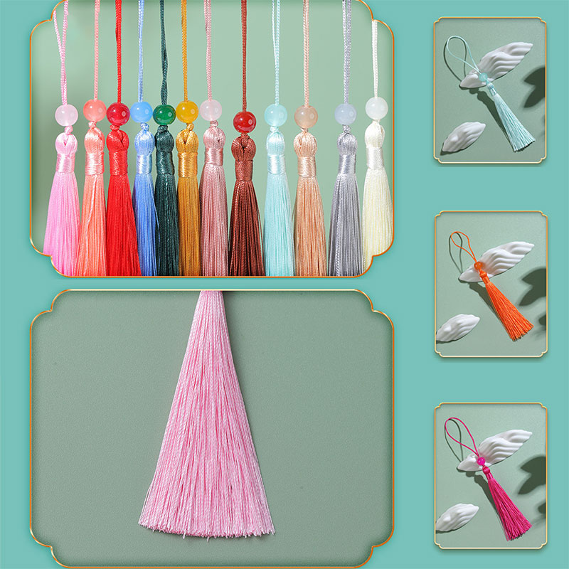 5-100Pcs Bookmark Beaded Tasse - Beaded Trim Fringe incelemesi ve fiyatı
