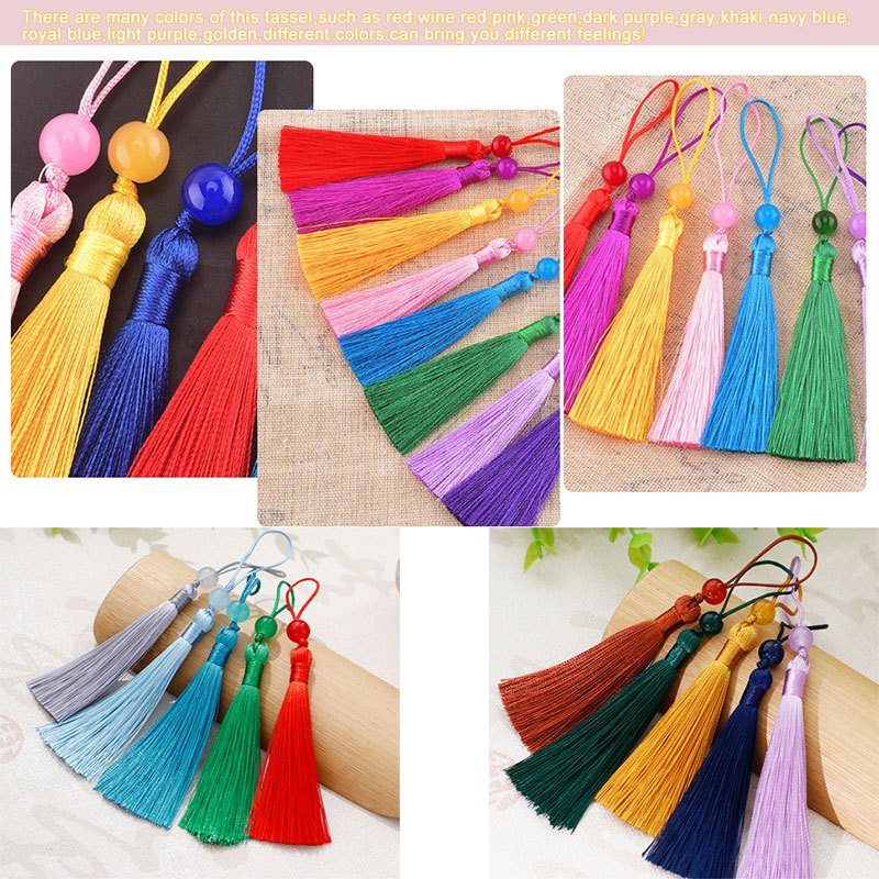 5-100Pcs Bookmark Beaded Tasse - Beaded Trim Fringe incelemesi ve fiyatı