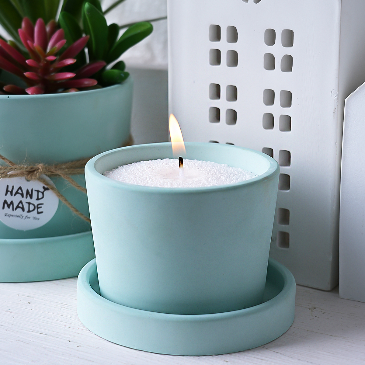 Round Candle Jar Silicone Mold - Craft Embellishment Storage incelemesi ve fiyatı