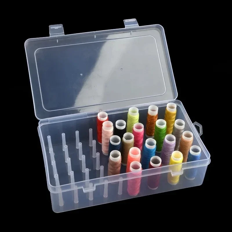 New Sewing Thread  Box 42 Piec - Craft Embellishment Storage incelemesi ve fiyatı