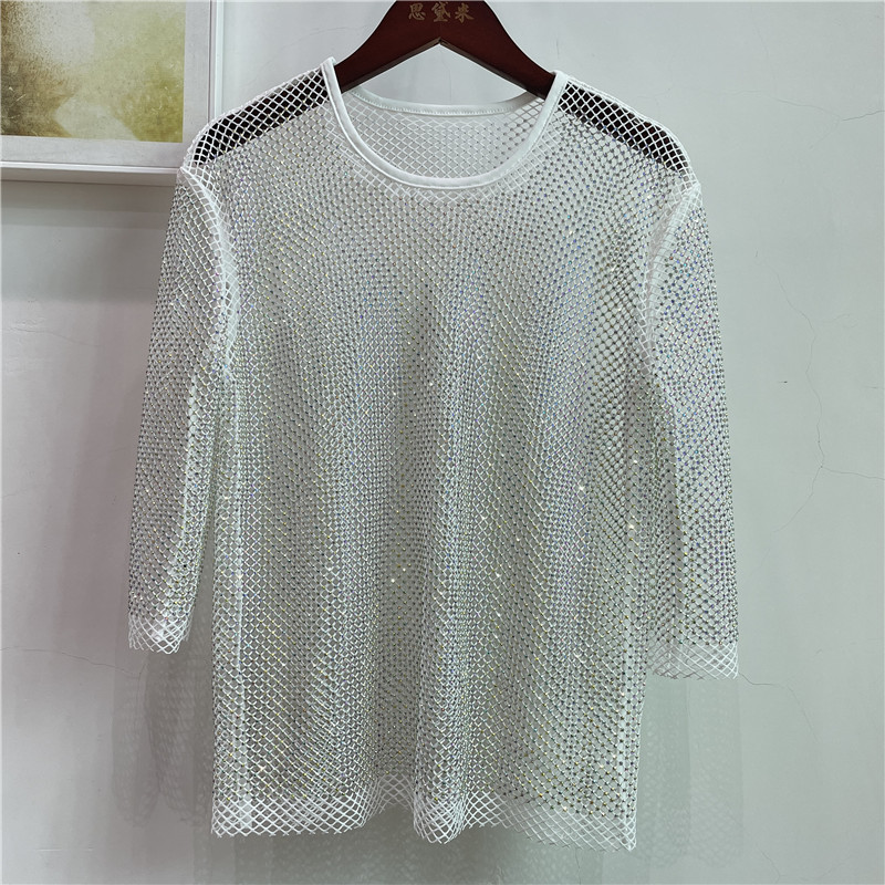 ColorShiny Diamonds  Electric  - Crystal Mesh Fabric incelemesi ve fiyatı