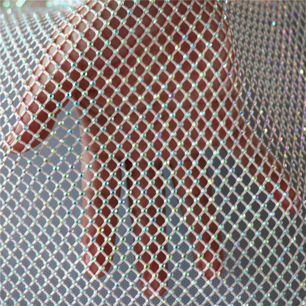 Fashion DIY AB Color Rhineston - Crystal Mesh Fabric incelemesi ve fiyatı