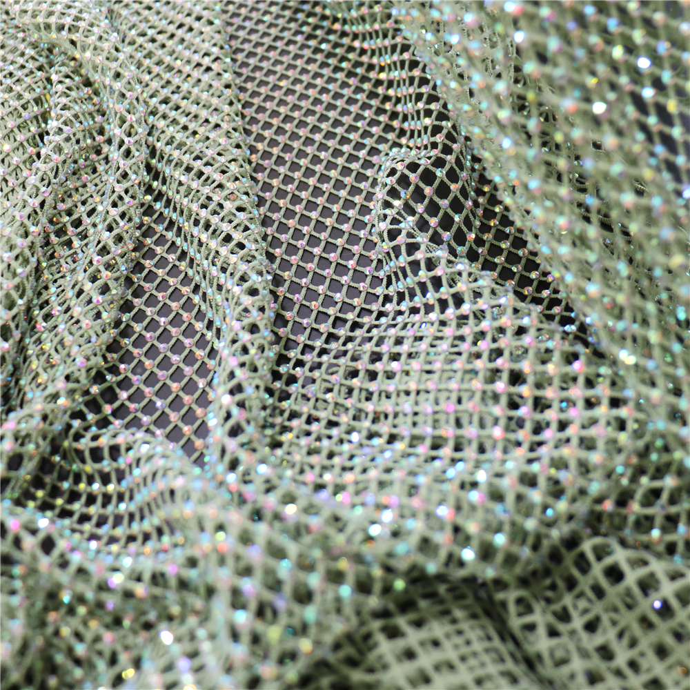 Fashion DIY AB Color Rhineston - Crystal Mesh Fabric incelemesi ve fiyatı