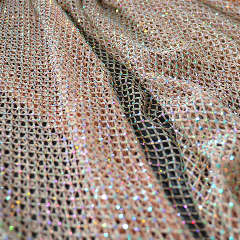 Fashion DIY AB Color Rhineston - Crystal Mesh Fabric incelemesi ve fiyatı