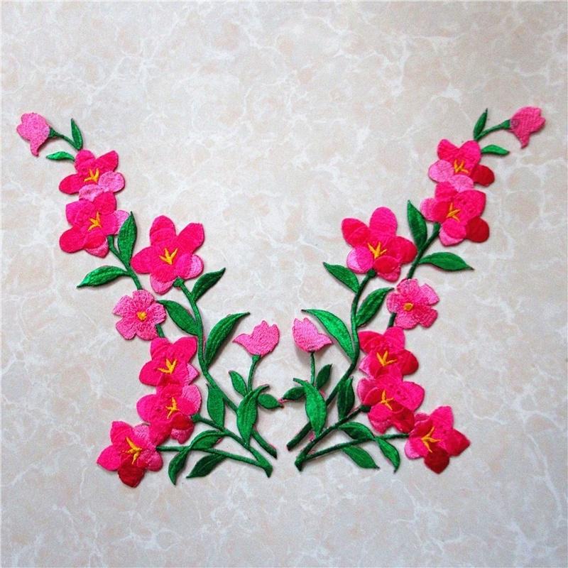 1/2pcs Nice Blue Flower Patch  - Applique Patch Flower incelemesi ve fiyatı