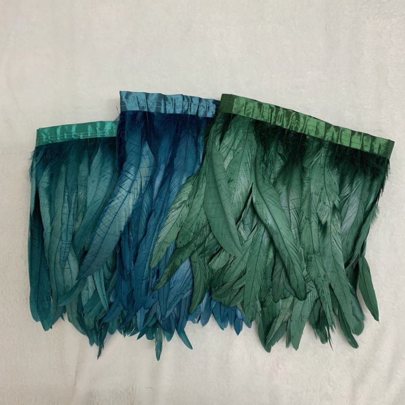 25-30cm/10-12inch Rooster Tail - Feather Trim Marabou incelemesi ve fiyatı