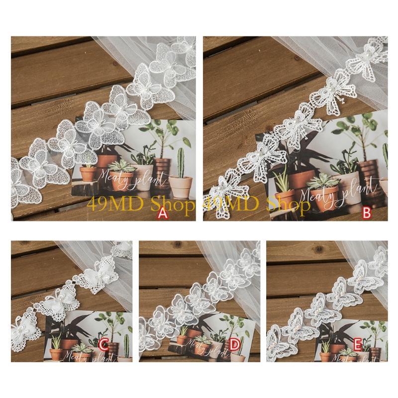 49MD 1 Yard Bowknot for Butter - Lace Ribbon Trim incelemesi ve fiyatı