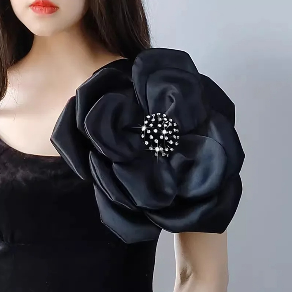 NEW 29cm 3D Big Flower Lace Pa - Applique Patch Flower incelemesi ve fiyatı