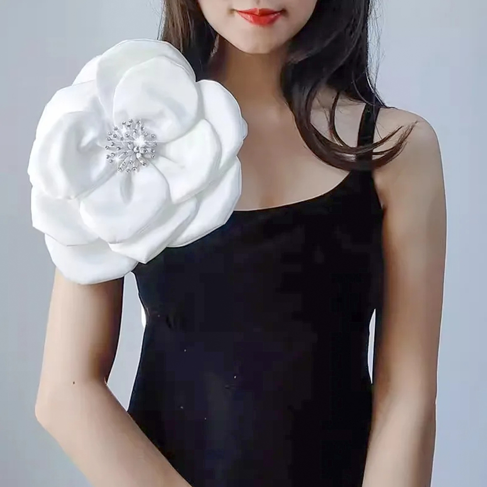 NEW 29cm 3D Big Flower Lace Pa - Applique Patch Flower incelemesi ve fiyatı