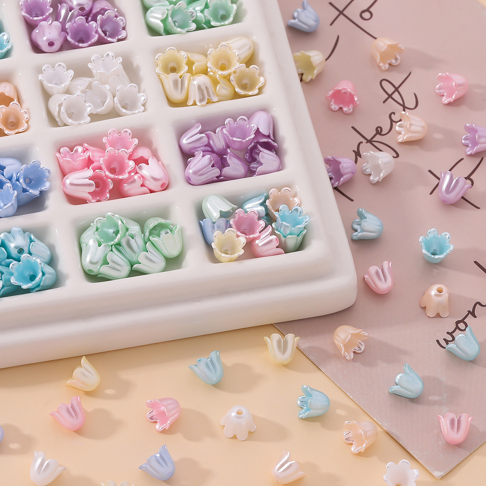 50pcs ABS Artificial Pearls Ch - Embellishment Crafts incelemesi ve fiyatı