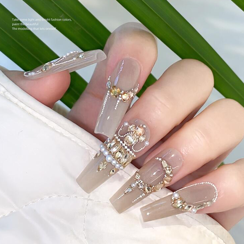 100PCS Clear/Pink/Champagne Mi - Sew On Rhinestone incelemesi ve fiyatı