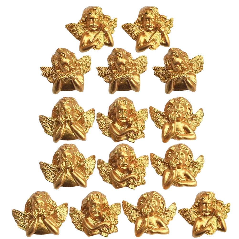 15pcs Resin Angel Accessories  - Craft Embellishment incelemesi ve fiyatı