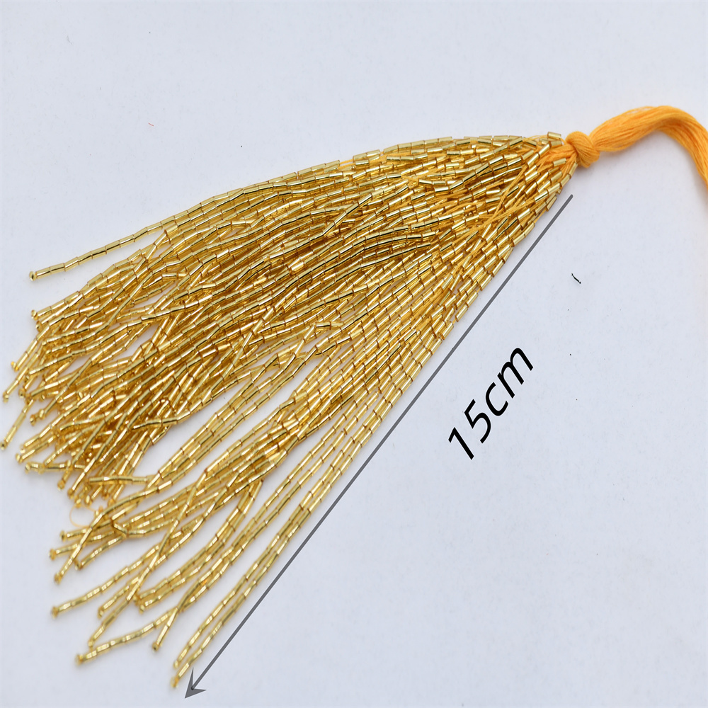 15cm wide 1 bundle gold silver - Beaded Trim Fringe incelemesi ve fiyatı