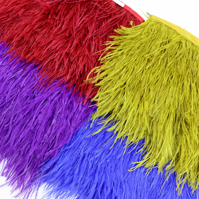 1M 8-10cm Black Ostrich Feathe - Feather Trim Marabou incelemesi ve fiyatı