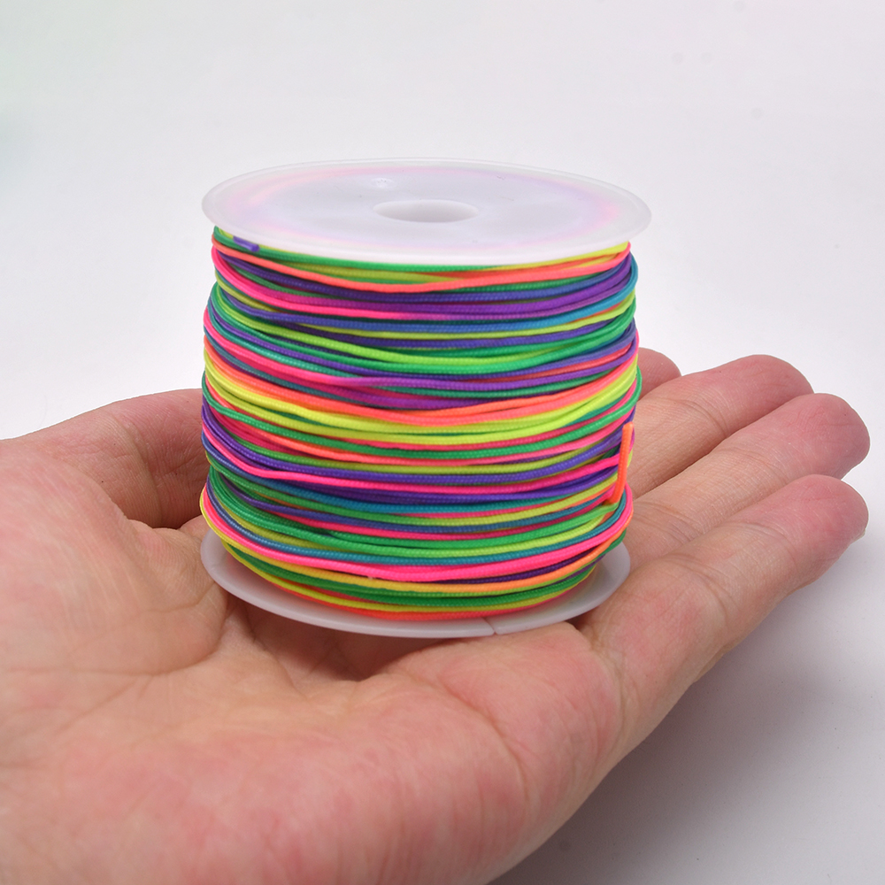 50Yds 0.8mm Crafts Nylon Cord  - Beaded Trim Fringe incelemesi ve fiyatı