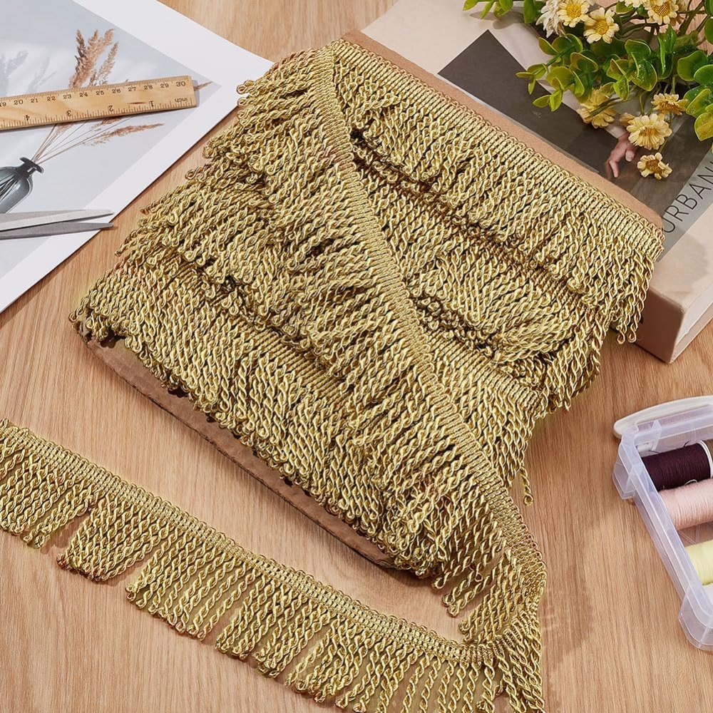 12 Yardsx2.2Inch Fringe Trim C - Tassel Fringe Trim incelemesi ve fiyatı