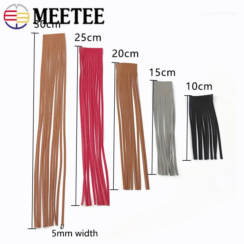 1Meter Meetee 10-30cmX5mm PU L - Fringe Ribbon Sewing incelemesi ve fiyatı