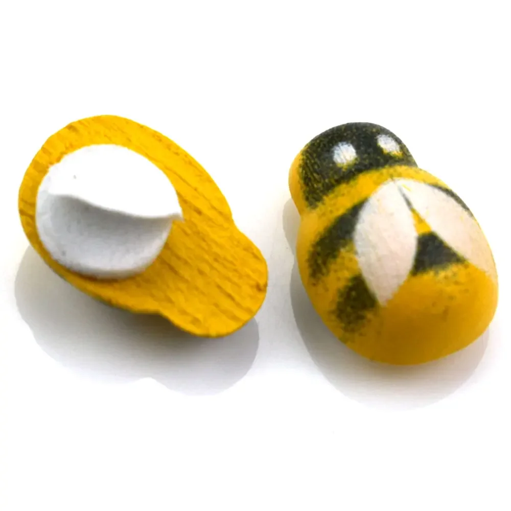 50pcs Yellow Wood Glue Buttons - Embellishment Glue Craft incelemesi ve fiyatı