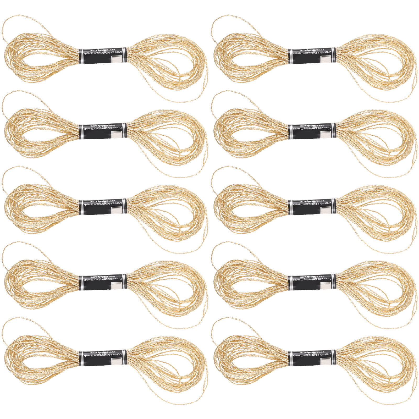 12Pcs Shimmering Metallic Embr - Craft Embellishment incelemesi ve fiyatı