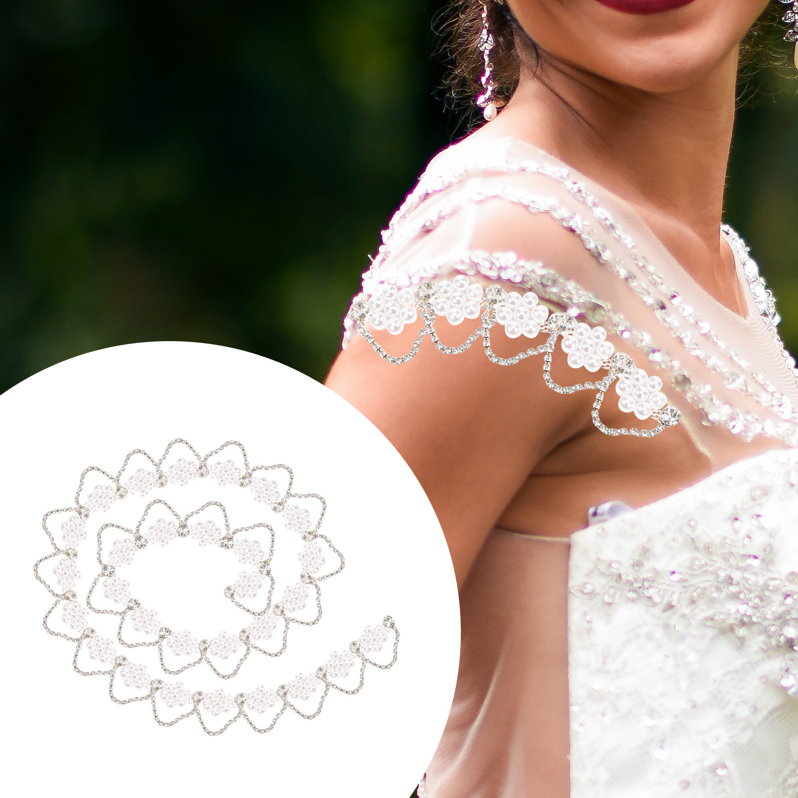 Premium Rhinestone Pearl Chain - Craft Embellishment incelemesi ve fiyatı