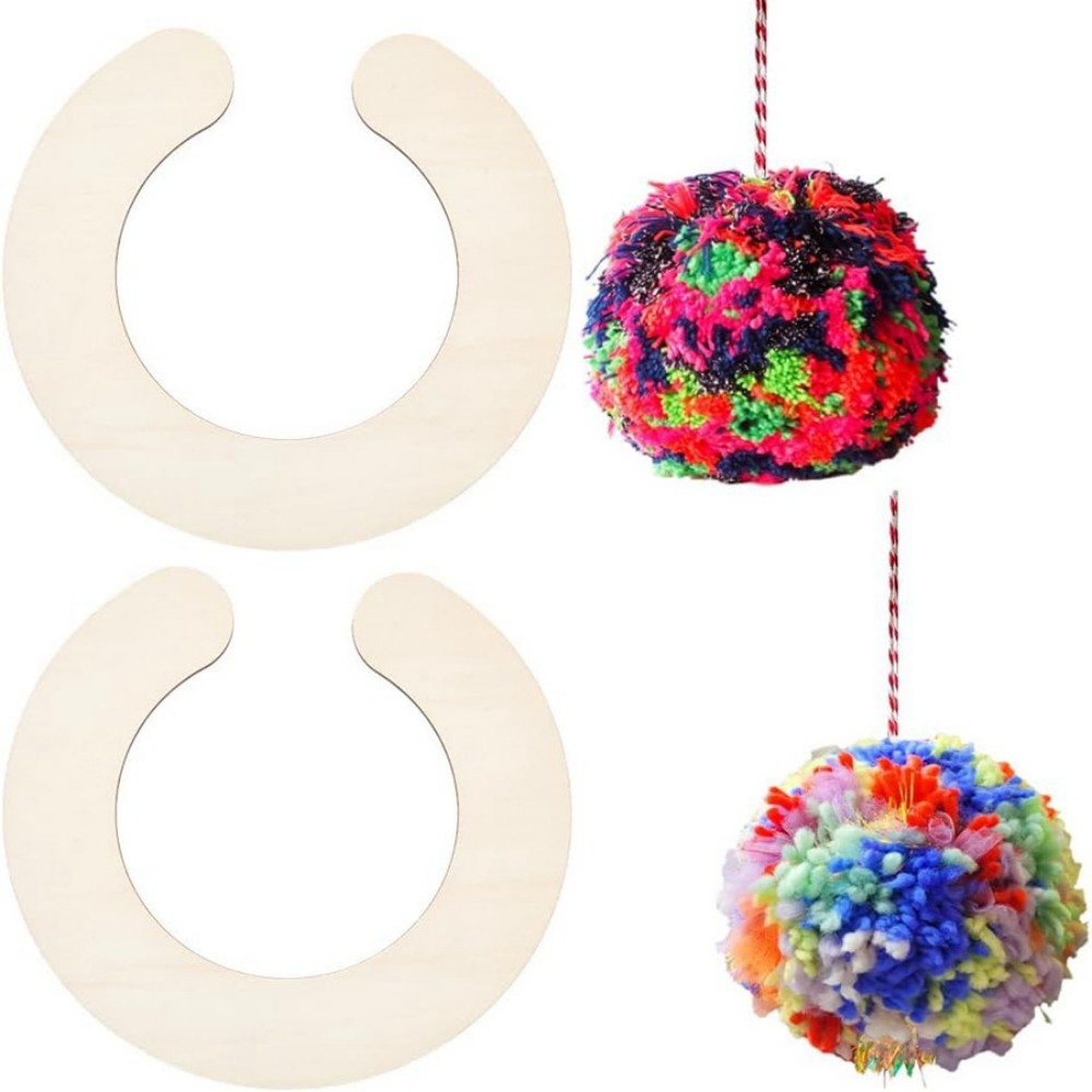 2pcs Wooden Pom Pom Maker Set  - Pom Pom Maker Tool incelemesi ve fiyatı
