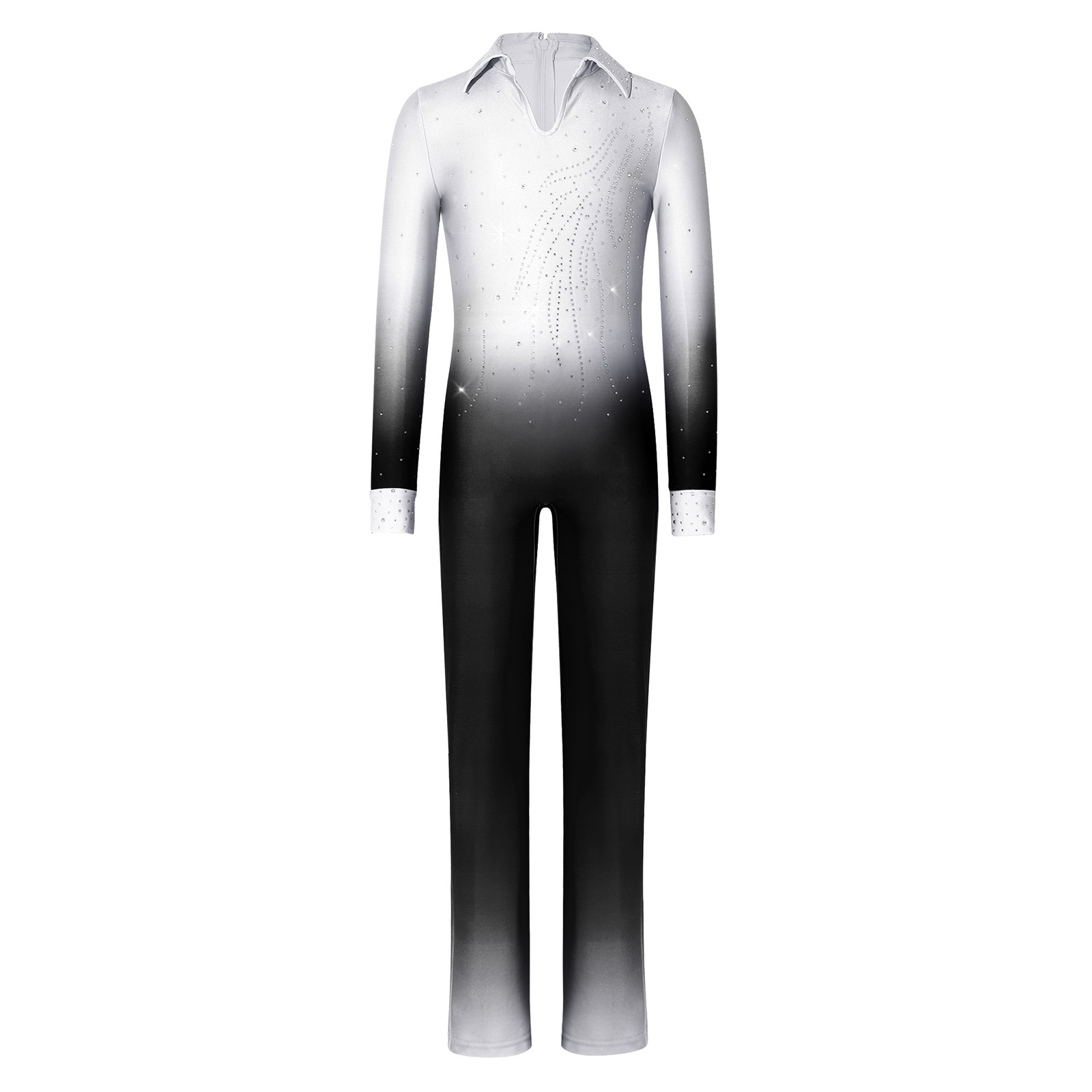 Kids Boys Figure Skating Dance - Rhinestone Banding Trim incelemesi ve fiyatı