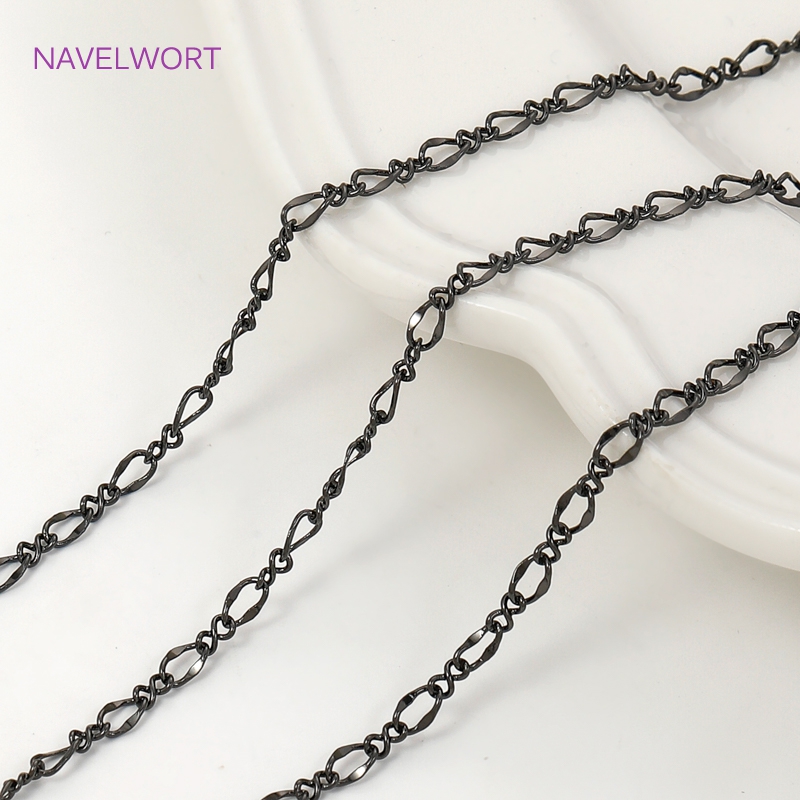 Black Color Oval Thin Chains F - Embroidery Craft incelemesi ve fiyatı