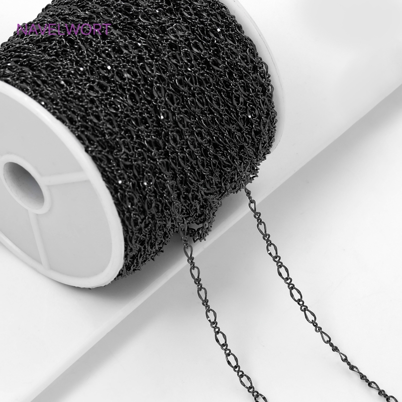 Black Color Oval Thin Chains F - Embroidery Craft incelemesi ve fiyatı