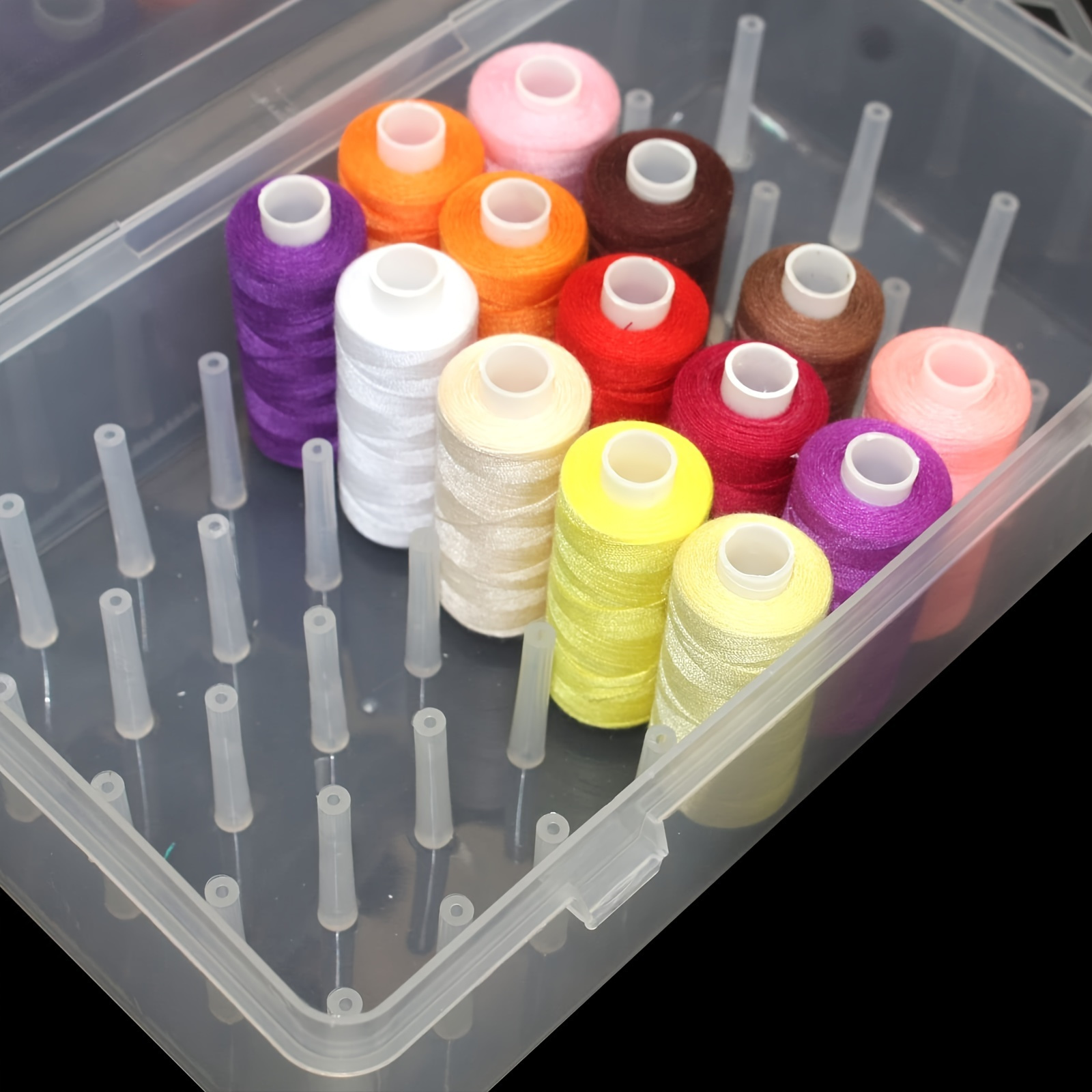 Clear Plastic Sewing Thread St - Craft Embellishment Storage incelemesi ve fiyatı
