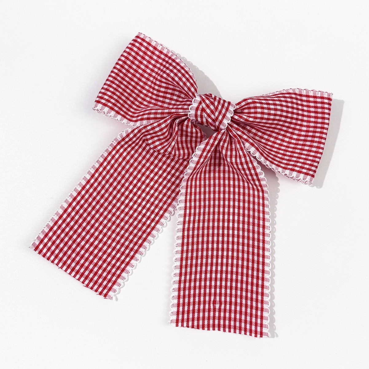 24pc/lot Tartan Plaid Printed  - Lace Ribbon Trim incelemesi ve fiyatı