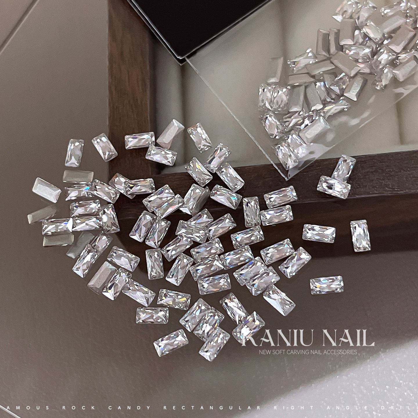 KANIU Champagne rectangular na - Sew On Rhinestone incelemesi ve fiyatı