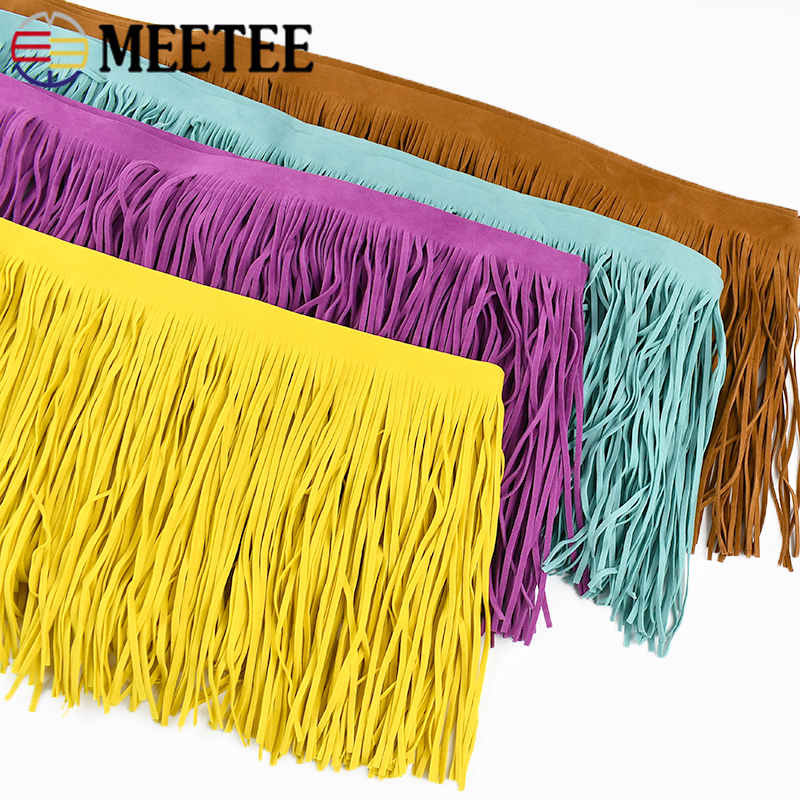 1-5M 15cm Suede Tassel Fringes - Fringe Ribbon Sewing incelemesi ve fiyatı