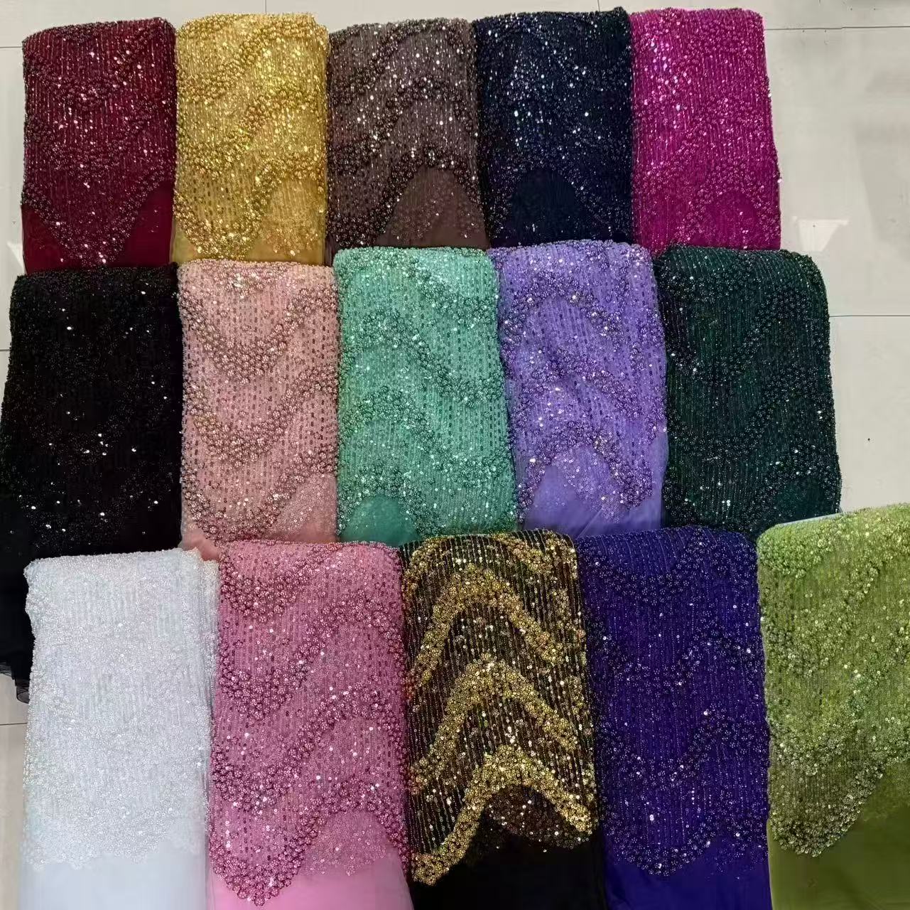 2025 Latest Hot Sale New High- - Crystal Mesh Fabric incelemesi ve fiyatı