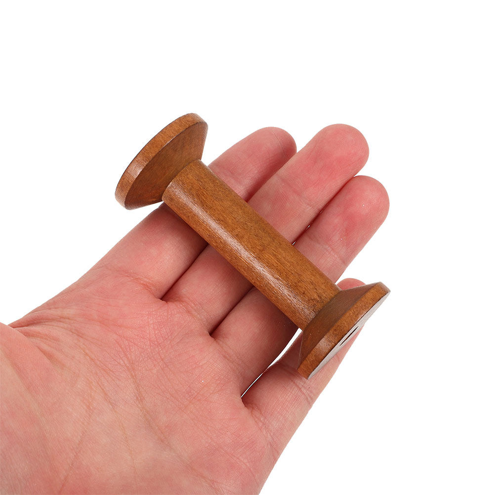 7Pcs Wood Spools Empty Thread  - Embroidery Craft incelemesi ve fiyatı