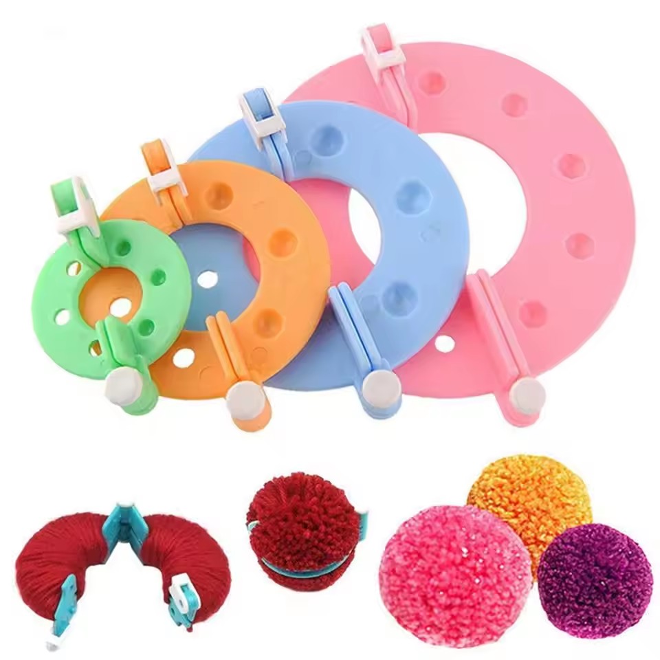 8PCS 4 Sizes Fluff Ball Weaver - Pom Pom Maker Tool incelemesi ve fiyatı