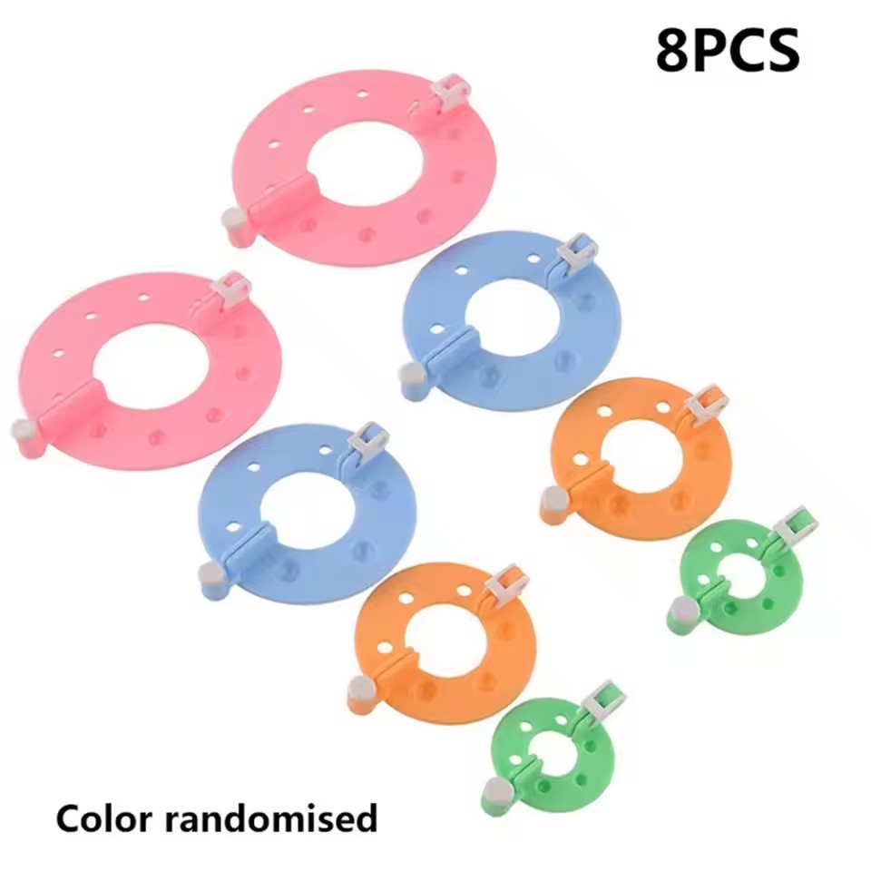 8PCS 4 Sizes Fluff Ball Weaver - Pom Pom Maker Tool incelemesi ve fiyatı