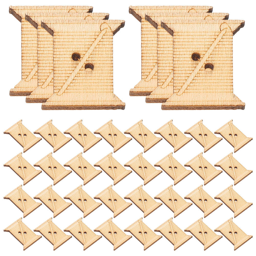 100Pcs Wooden Embroidery Floss - Embroidery Craft incelemesi ve fiyatı