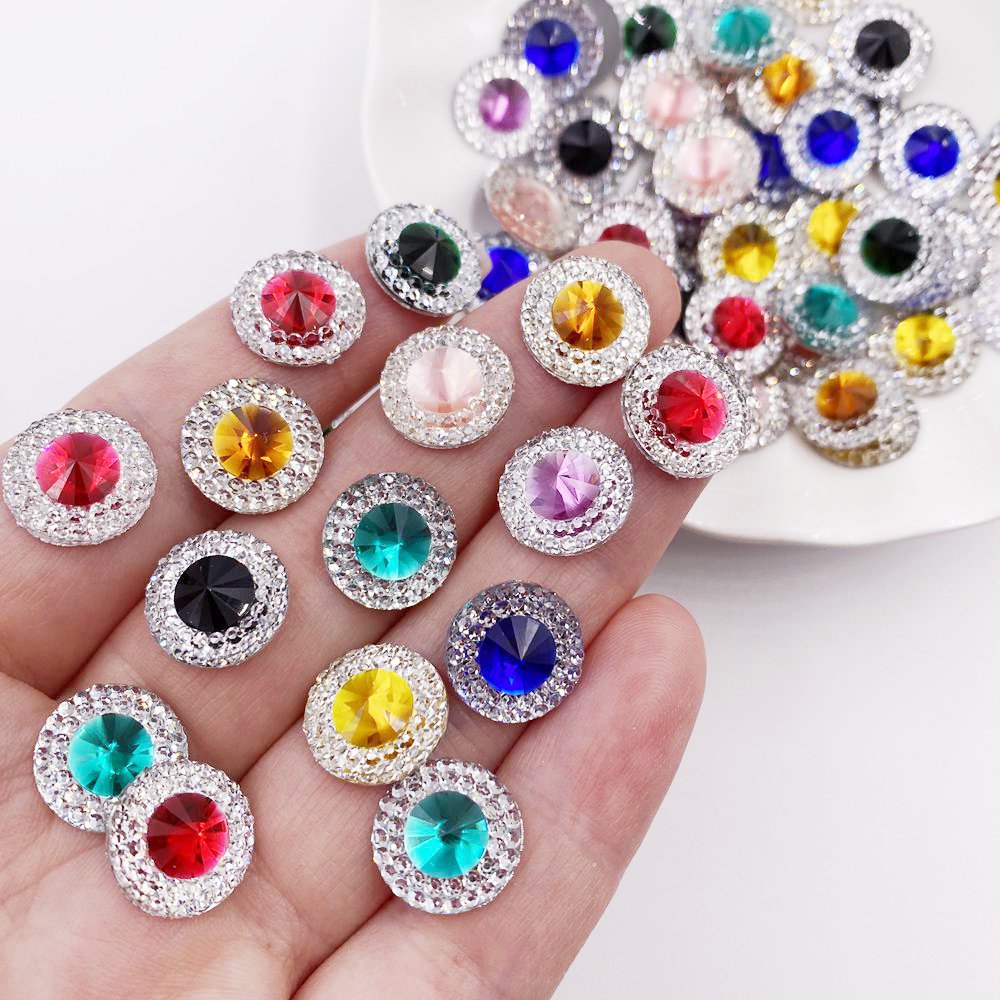 Resin 10/12/16mm Double Color  - Embellishment Glue Craft incelemesi ve fiyatı
