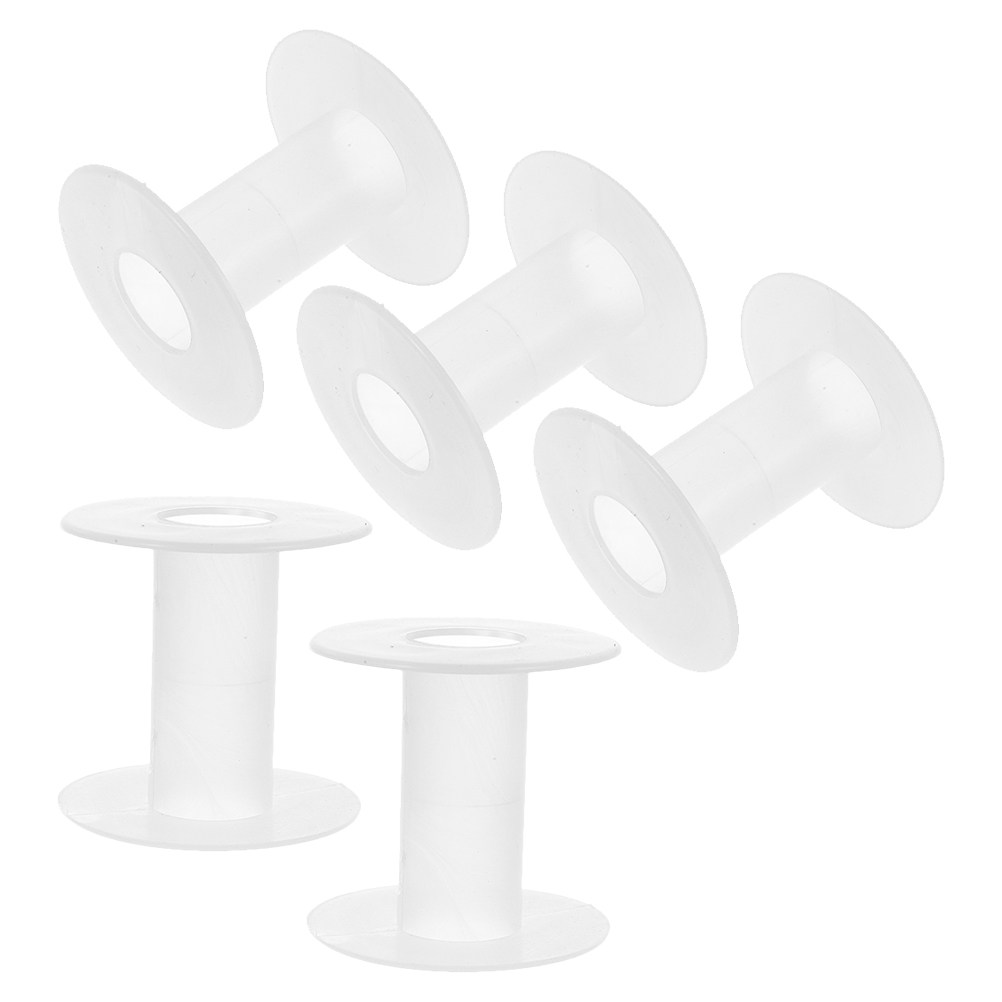 5Pcs Plastic Empty Thread Spoo - Embroidery Craft incelemesi ve fiyatı