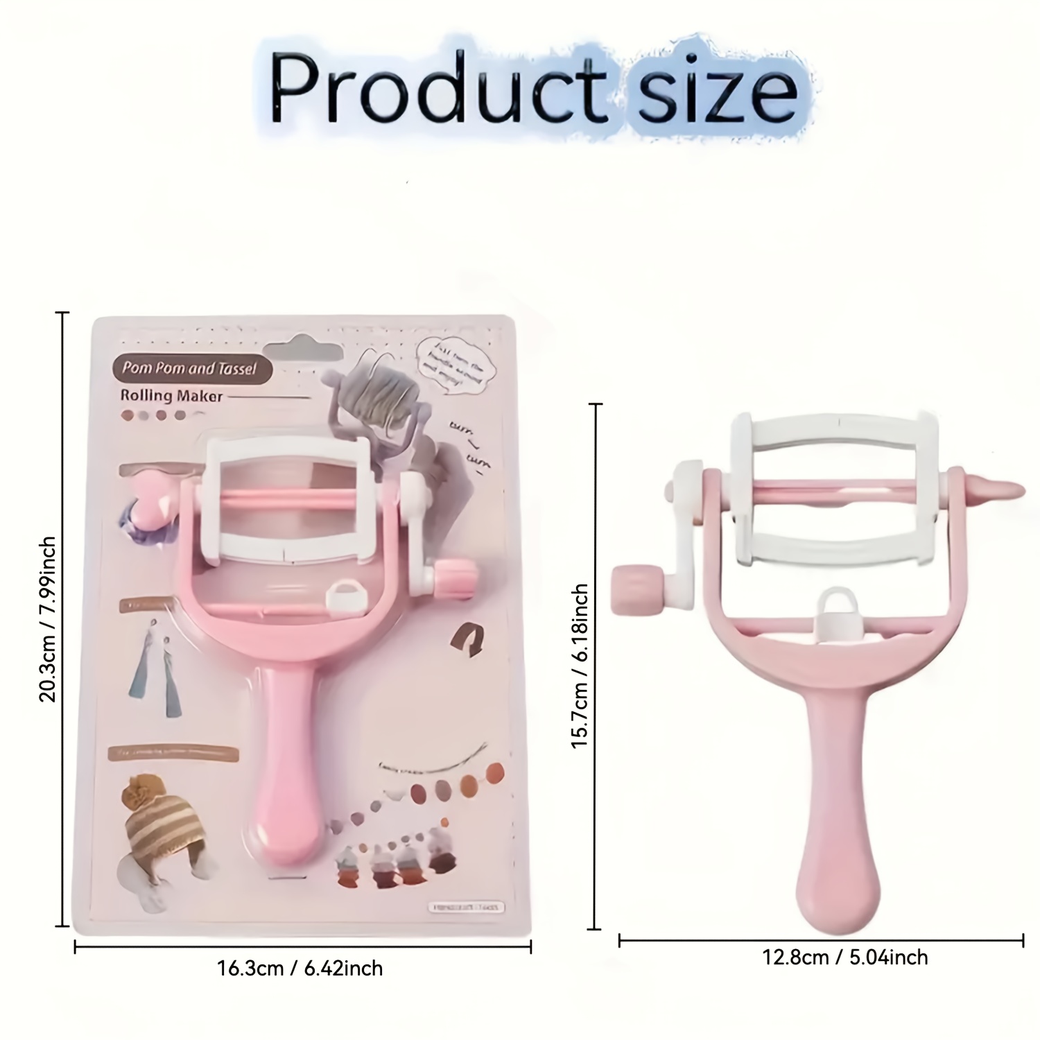 Hand-cranked Winding Coil Fur  - Pom Pom Maker Tool incelemesi ve fiyatı