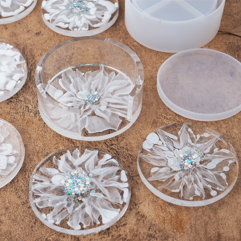 SNASAN Coaster Cup Mat Silicon - Craft Embellishment Storage incelemesi ve fiyatı